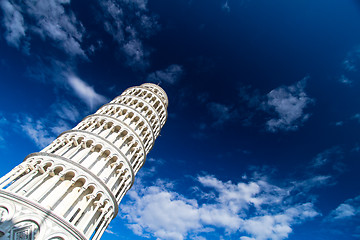 Image showing Leaning tower in Pisa, Tuscany, Italy.