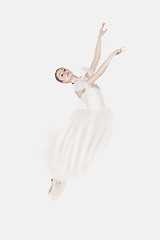 Image showing Romantic Beauty. Retro Style ballerina