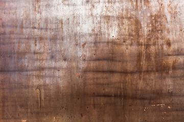 Image showing rusty metal sheet