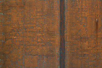 Image showing rusty metal sheet