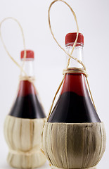 Image showing two bottles of wine