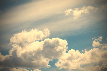 Image showing Sky clouds landscape