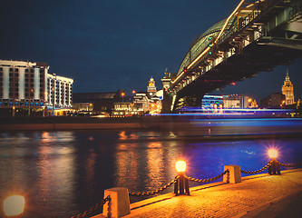 Image showing Russia, Moscow at night