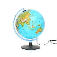 Image showing Globe on white background