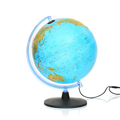 Image showing Globe on white background