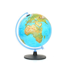 Image showing Globe isolated on white background