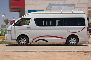 Image showing White van