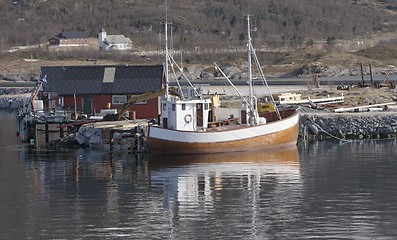 Image showing Fishermans boat.