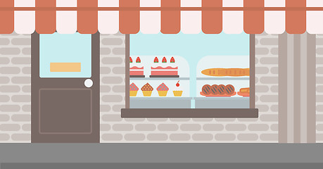 Image showing Background of bakery.