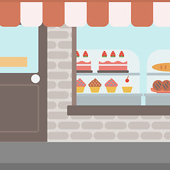 Image showing Background of bakery.