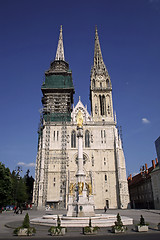 Image showing Zagreb cathedral