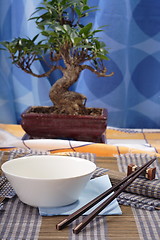 Image showing Asian style decorated table