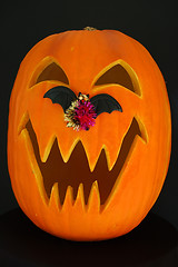 Image showing Jack O Lantern Bat