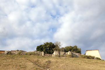 Image showing ancient castle Grodno  