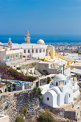 Image showing Thira, Santorini, Greece.