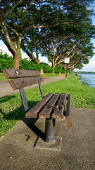 Image showing Kranji reservoir in Singapore