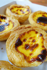 Image showing Egg tart