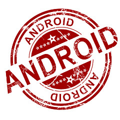 Image showing Android stamp