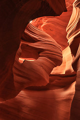 Image showing Antelope Slot Canyon of the Navajo in Arizona USA