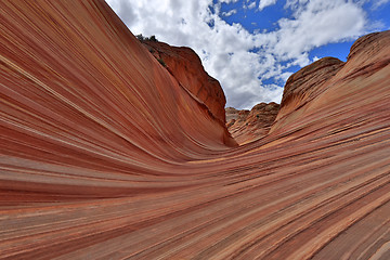 Image showing The Wave Navajo Sand Formation in Arizona USA