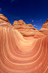 Image showing The Wave Navajo Sand Formation in Arizona USA