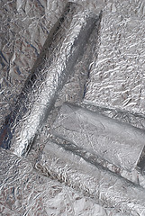 Image showing aluminium foil figures