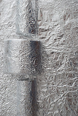 Image showing aluminium foil figures