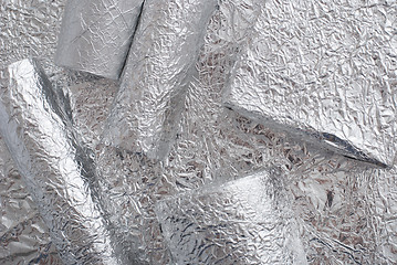 Image showing aluminium foil figures