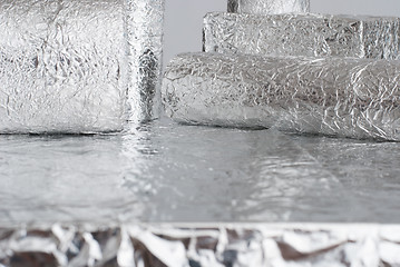 Image showing aluminium foil figures