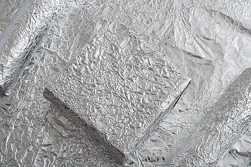 Image showing aluminium foil figures