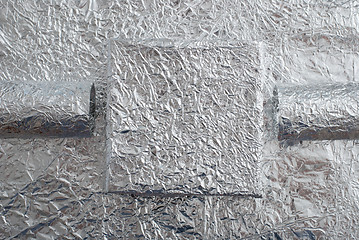 Image showing aluminium foil figures