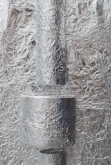 Image showing aluminium foil figures