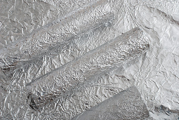 Image showing aluminium foil figures