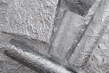 Image showing aluminium foil figures