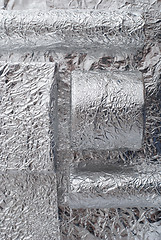 Image showing aluminium foil figures