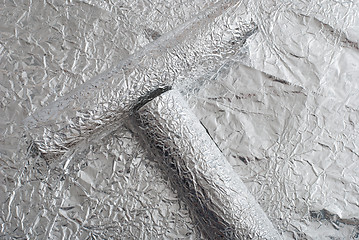 Image showing aluminium foil figures