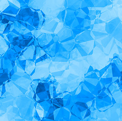 Image showing Abstract polygon pattern