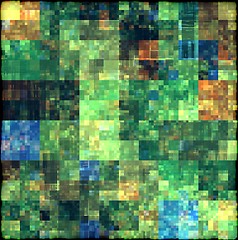 Image showing Abstract square pattern