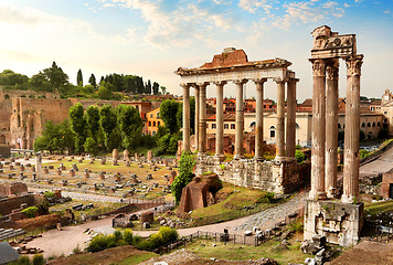Image showing  Roman Forum in Rome