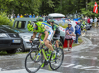 Image showing The Cyclist Marco Marcato - Tour de France 2014