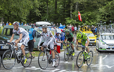 Image showing Group of Cyclists - Tour de France 2014