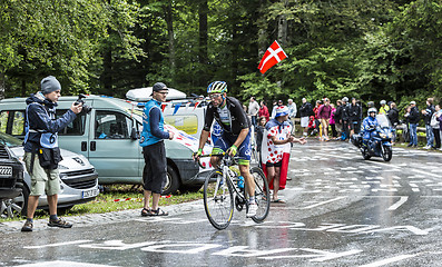 Image showing The Cyclist Michael Albasini - Tour de France 2014