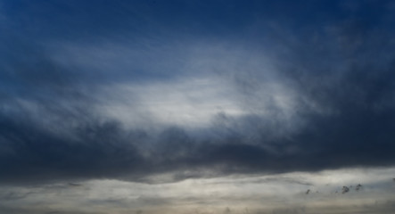 Image showing night blue sky