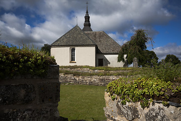 Image showing gudhem church and convent ruins