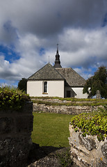 Image showing gudhem church and convent ruins