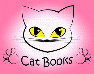 Image showing Cat Books Shows Pets Knowledge And Information