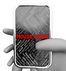 Image showing House Loans Indicates Web Site And Advance