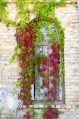 Image showing old crumbling building  