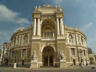 Image showing Opera Theatre Building in Odessa Ukraine