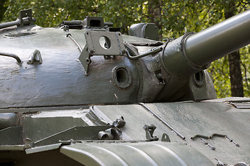 Image showing part of the old military equipment  